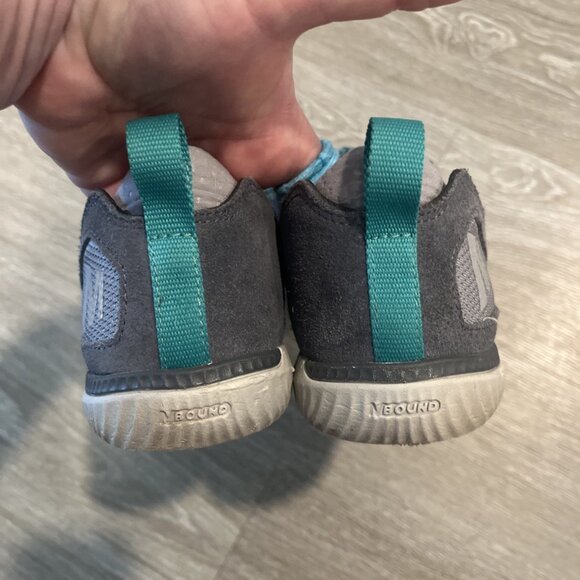 Merrell Mens 9.5 Roust Frenzy Gray Suede Casual Sneakers - Picture 4 of 7